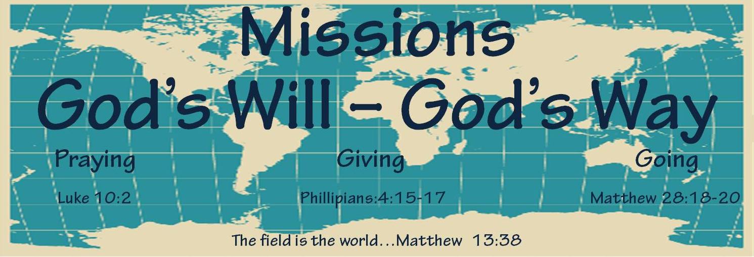 1st Annual Faith Promise Missions Conference - February 13th - 16th